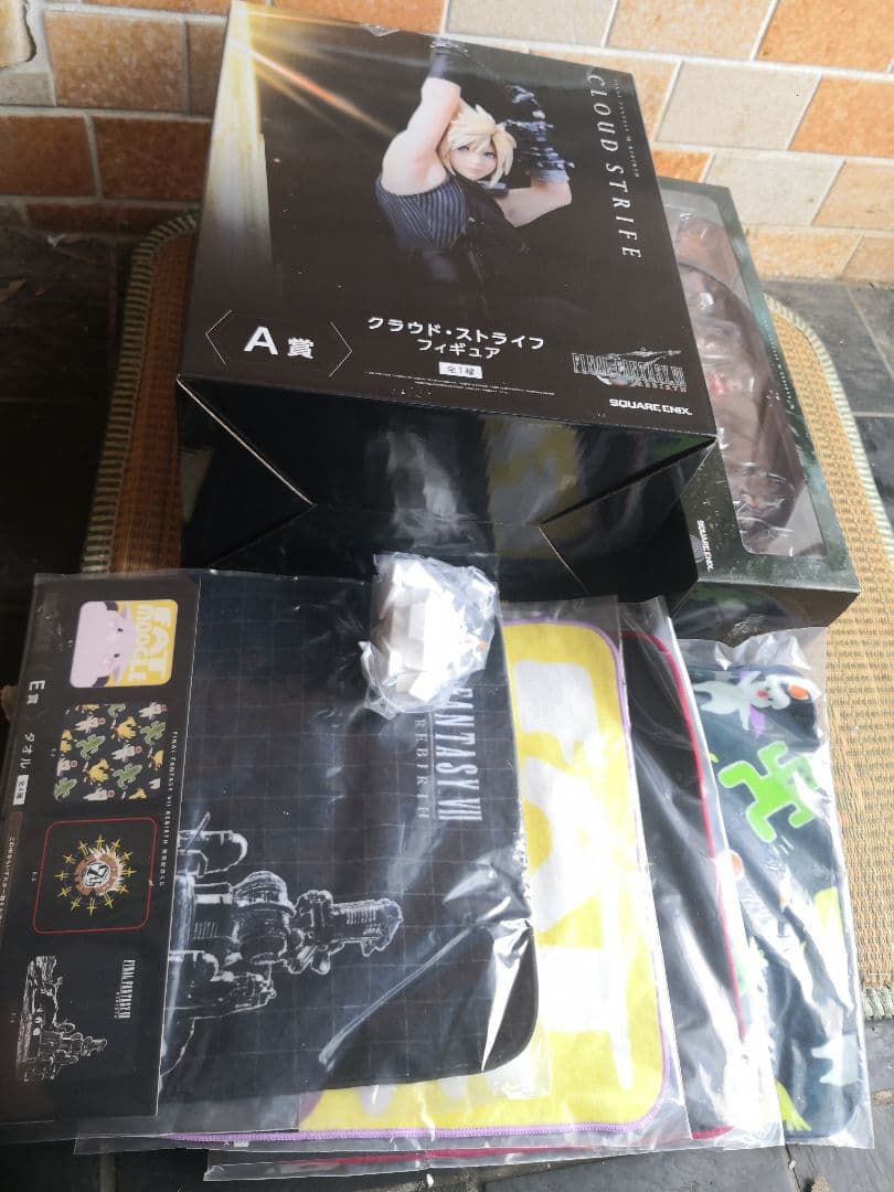 ファイナルファンタジー7　一番くじ　A賞　D賞+ケット・シー&タオル4種