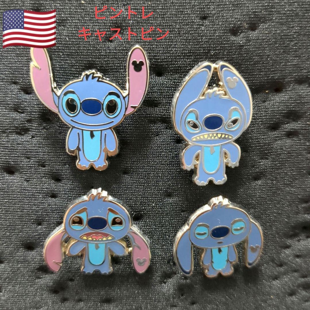 ディズニー スティッチ ピンバッジ ヒドゥンミッキー 隠れミッキー