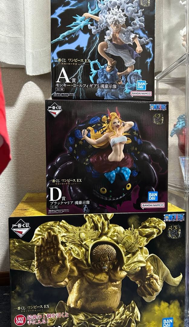 ワンピース一番くじ　悪魔を宿す者達　A賞　D賞　ラストワン