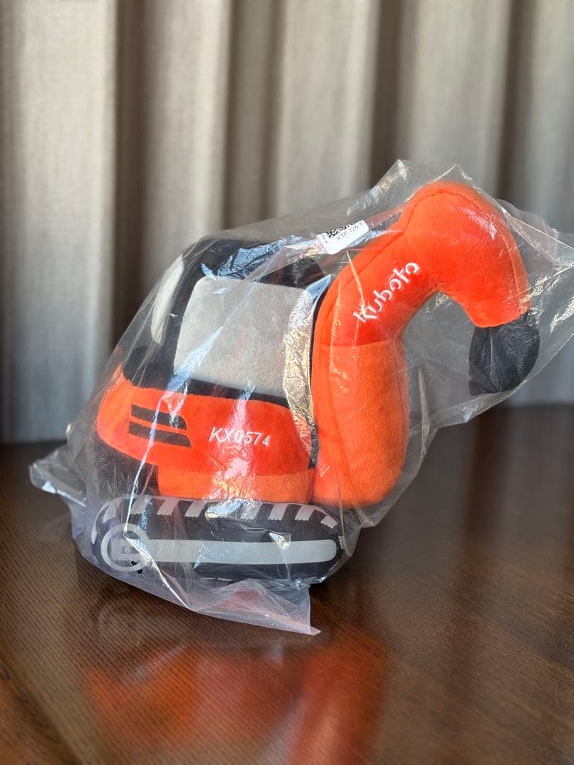 非売品　激レア　Kubota【クボタ】 KX0574 ショベルカー　ぬいぐるみ