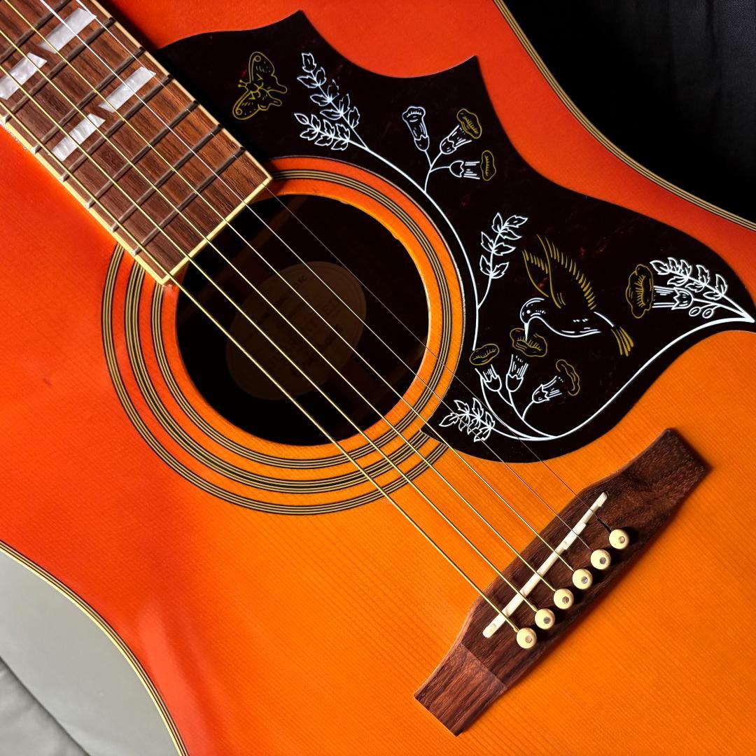 ★超極上単板トップ！エピフォン・ハミングバード プロ！超ジャキ激鳴・超美品★