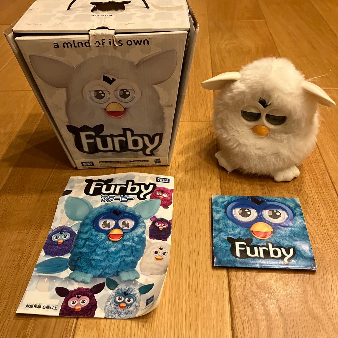 ファービー　マシュマロホワイト　2012 動作確認済み 動作確認済み！ファービー3 マシュマロホワイト 2012 - メルカリ