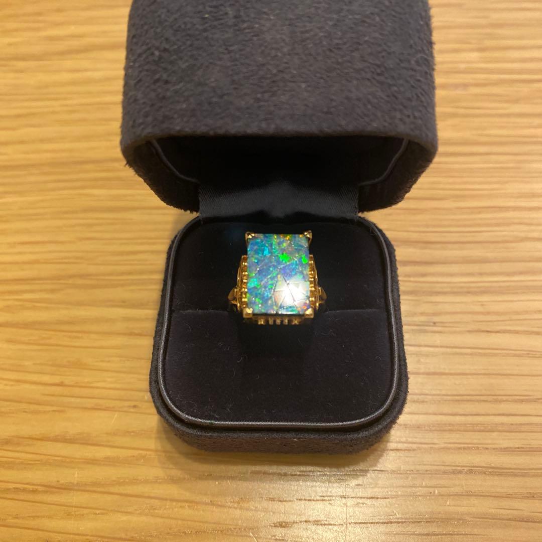 ゴールドデザインリング