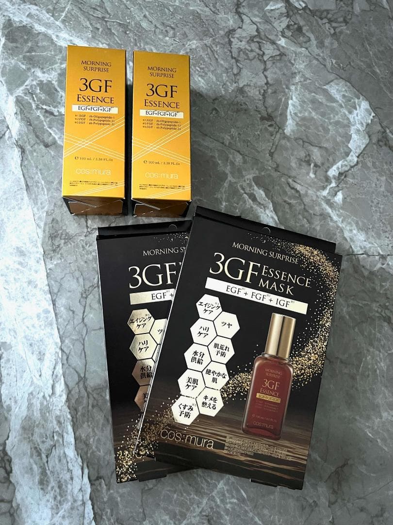 3GF 100ml x2 + 3GF Mask x2 セット　(新品)