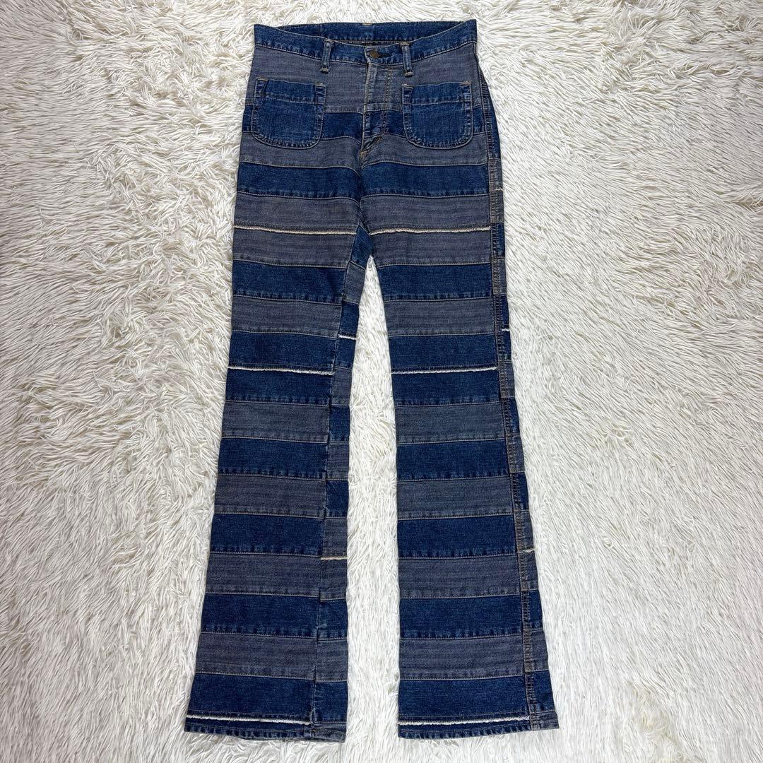 ヒステリックグラマー、ウミヘビ、ツギハギデニムパンツ