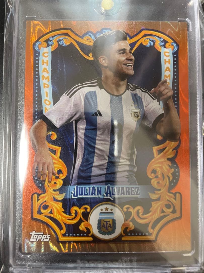 アルバレス　TOPPS ARGENTINA FILETEADO 25枚限定