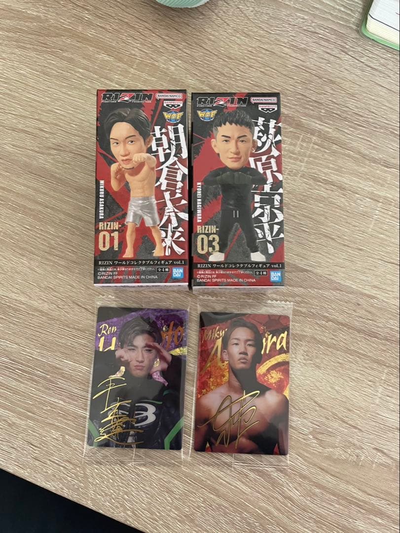 RIZINカード、フィギア 本日4/22（火）より、RIZIN初のデジタルカード「RIZIN CARD COLLECTION