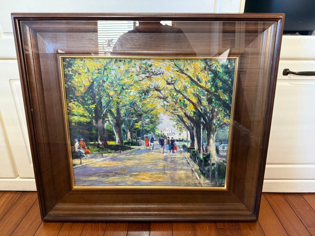 85.「タイトル不明」髙橋一善 油絵