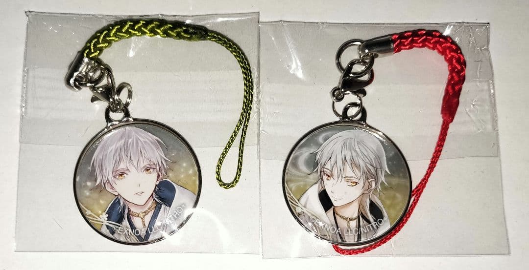 刀剣乱舞 とうらぶ 鶴丸国永 根付マスコットチャーム セット 極 通常 戦闘