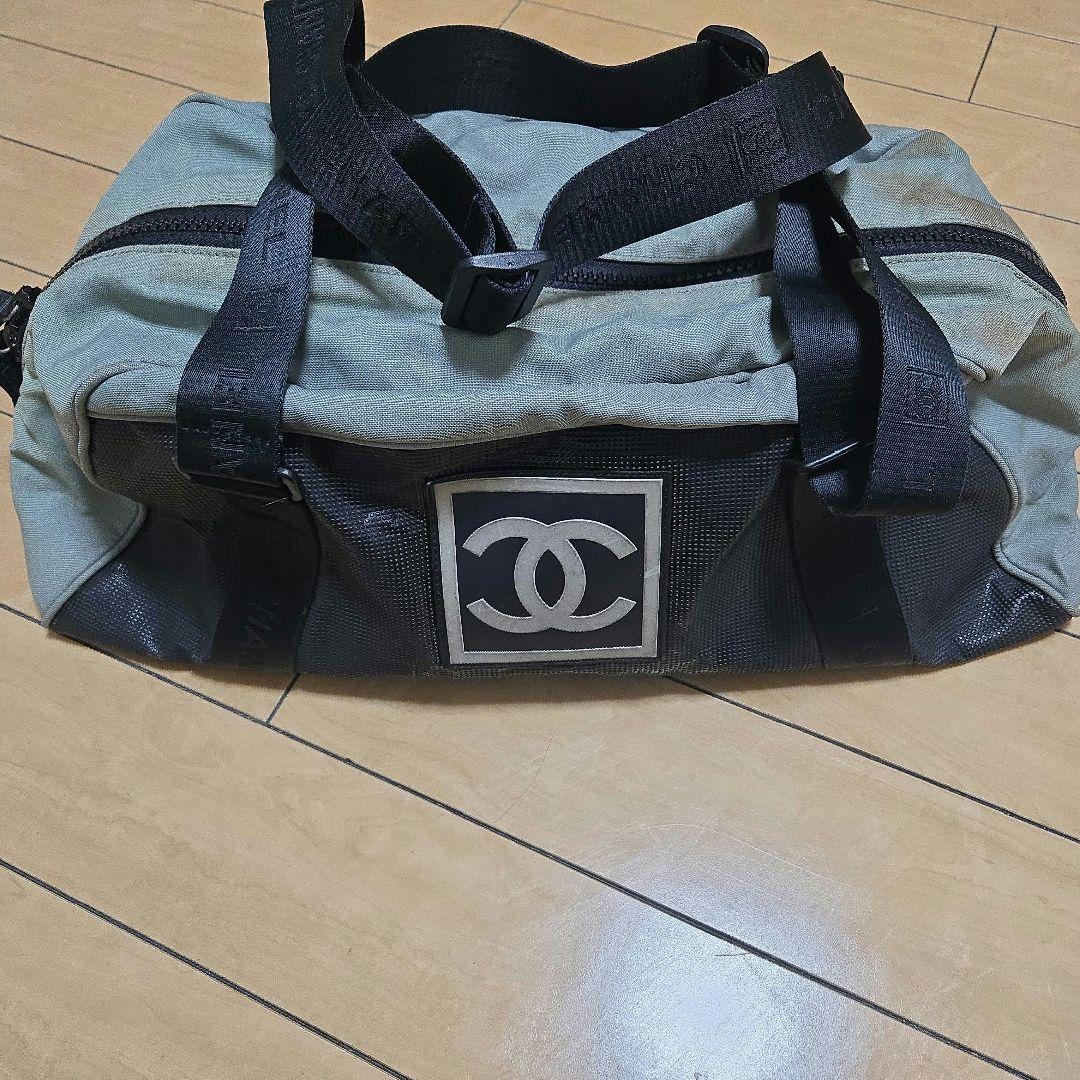 シャネル CHANEL ボストンバッグ スポーツライン ボストンバッグ スポーツライン ナイロン ベージュ系｜ブランド買取