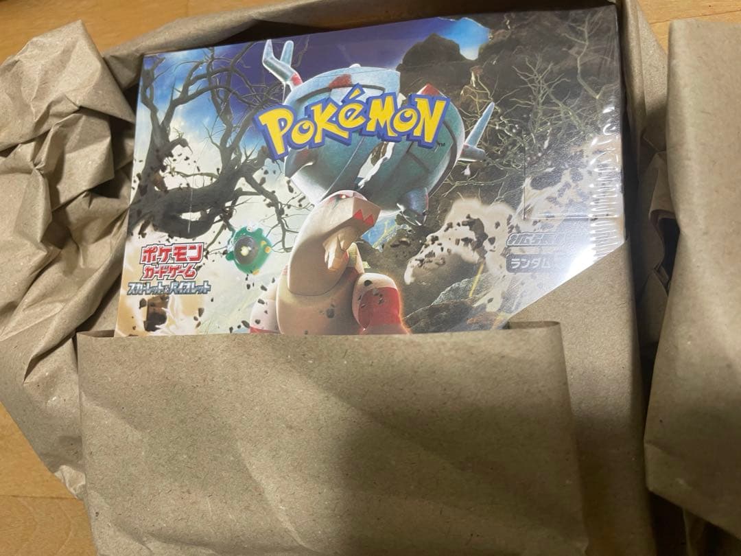 未開封　シュリンク付き　クレイバーストBOXポケモンカードゲーム