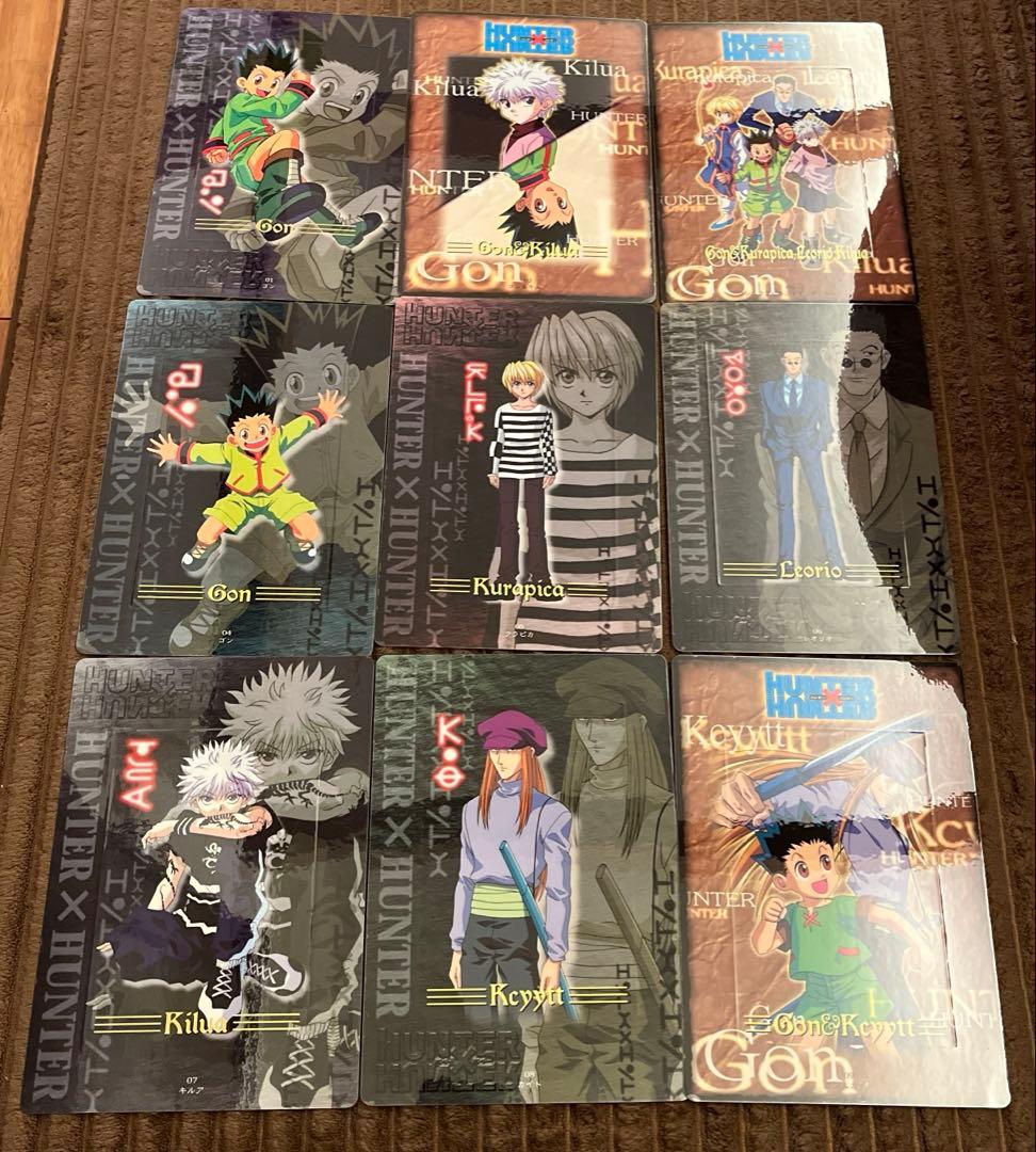 レア　全15種コンプ　HUNTER×HUNTER 旧アニメ　ジャンボカードダス
