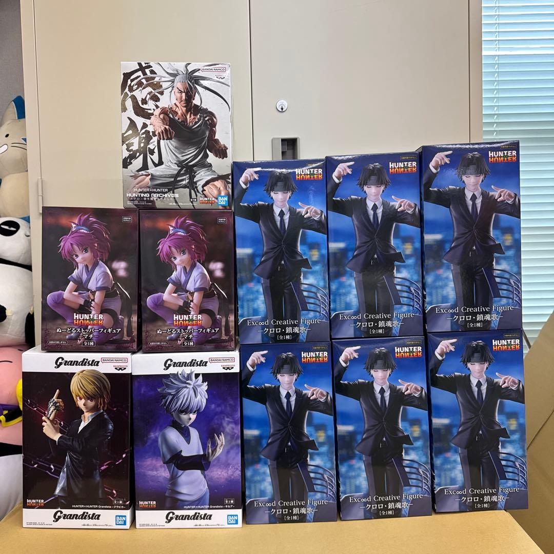 HUNTER×HUNTER まとめ売り11個　キルア　クラピカ　クロロ　マチ