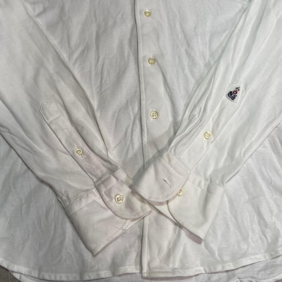 GUYROVER ギローバー カッタウェイ セミワイドカラー ホワイトイタリア