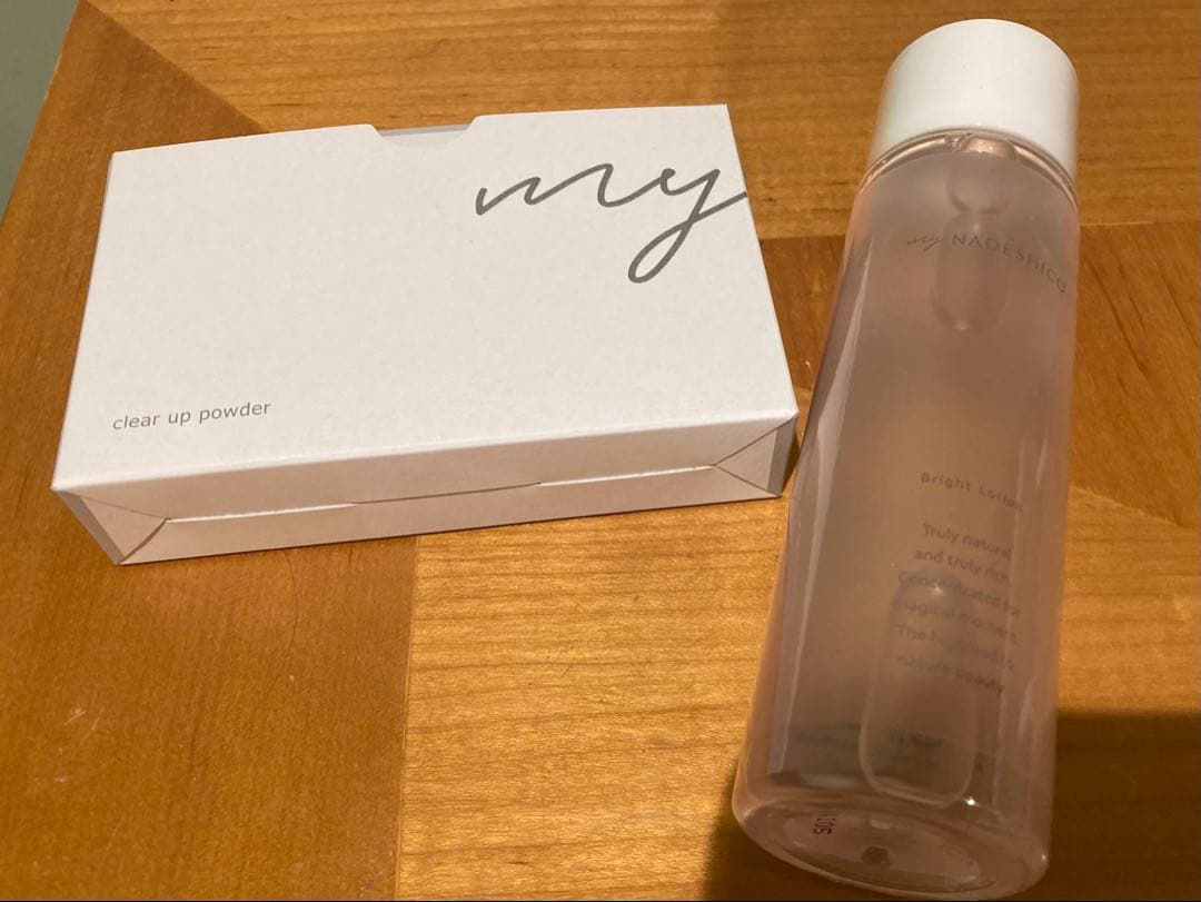 マイナデシコ　クリアアップパウダー&ブライトローション
