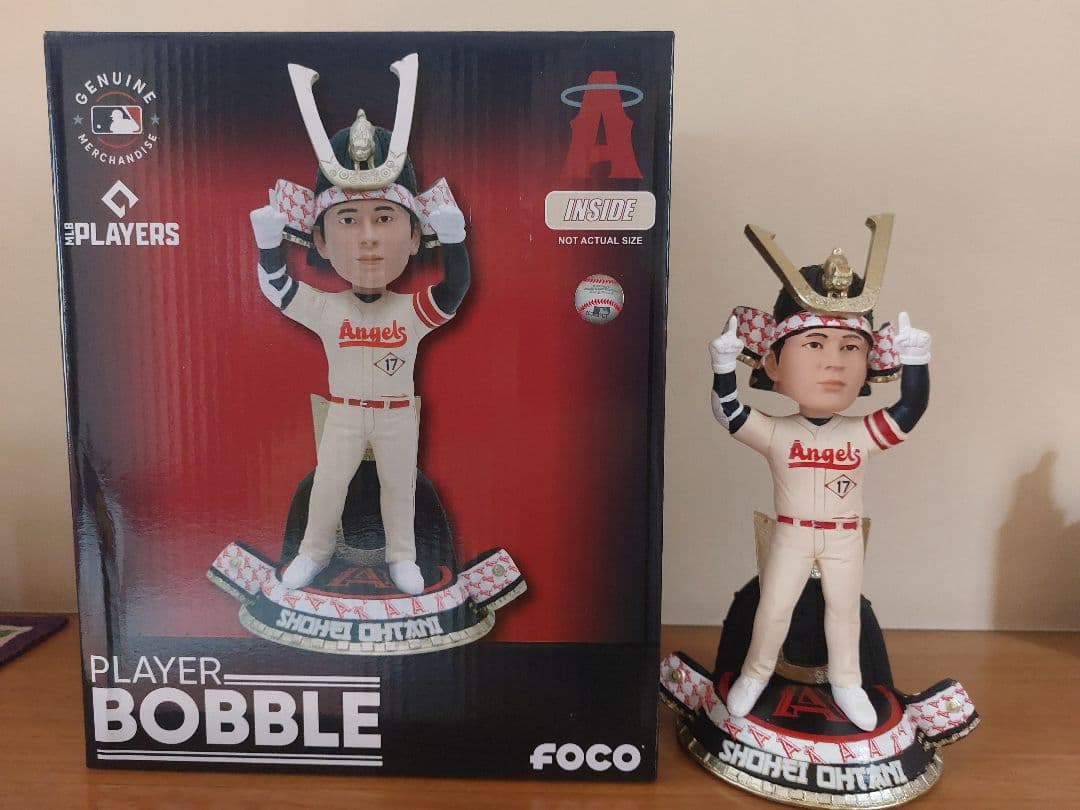 大谷翔平　ボブルヘッド　兜 2026年最新】Yahoo!オークション -大谷翔平 ボブルヘッド 兜の中古品