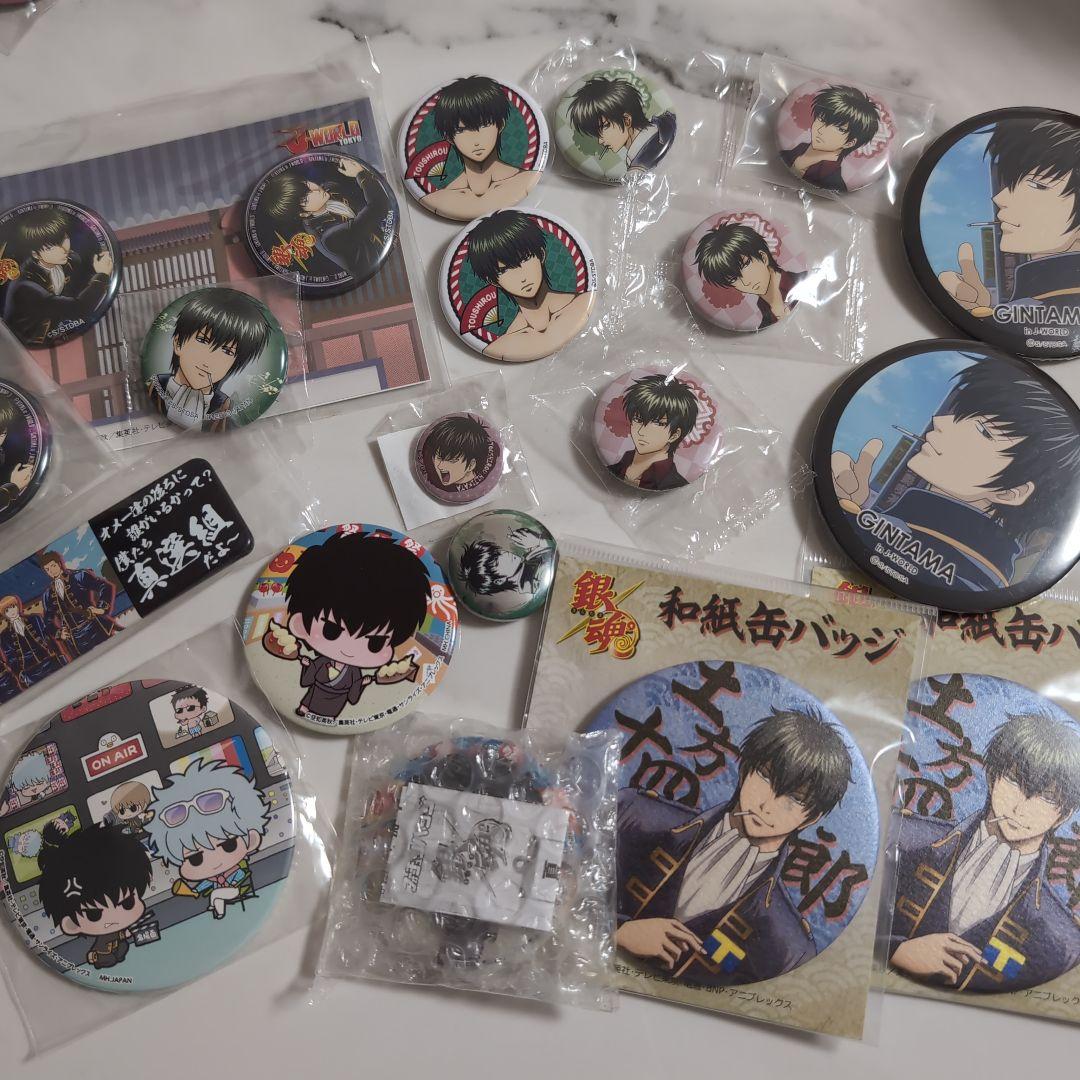 銀魂 土方十四郎 缶バッジセット 銀魂 土方十四郎 缶バッジ セット - メルカリ