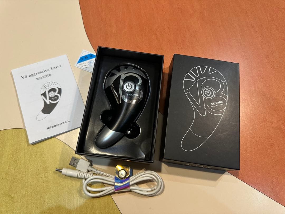 V3 アグレッシブ　カッサ　EMS 美顔器