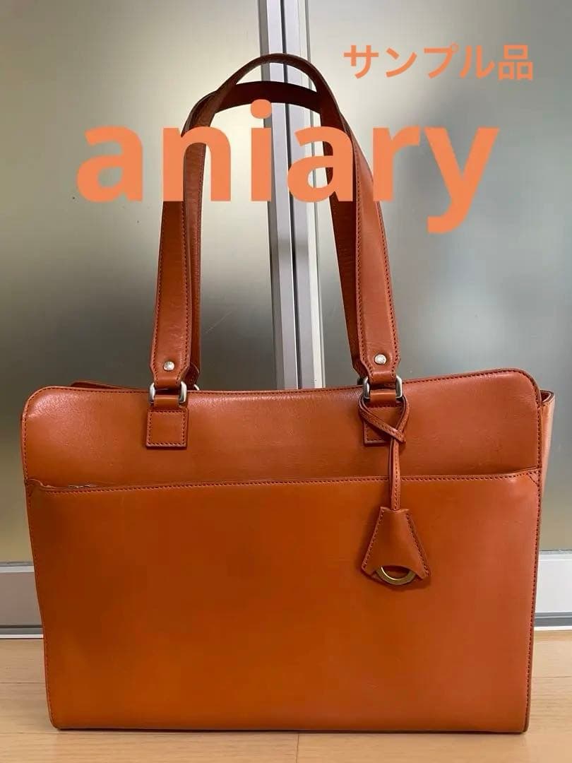 [アニアリ] トートバッグ アクシスレザー 26-02000 サンプル品