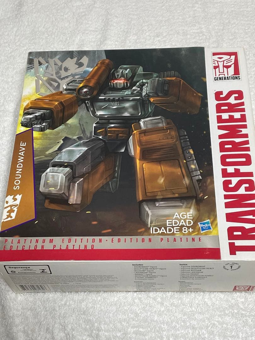 TF【プラチナエディションイヤー オブザゴート】サウンドウェーブ