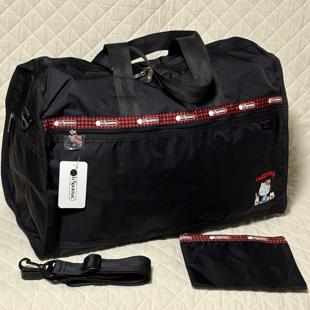 レスポートサック　ボストンバッグ　ハローキティ　フェイバリッツ　ラージタイプ