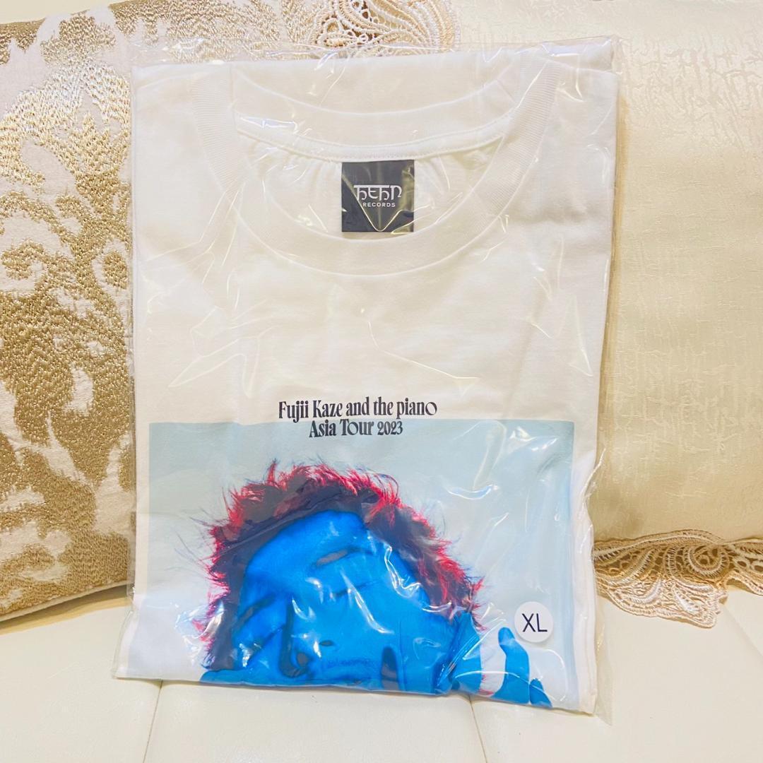 藤井風 Blue Kaze アジアツアーTシャツ XLサイズ新品未開封 Fujii Kaze Asia Tour 2023 Tシャツ XL 藤井風 - メルカリ