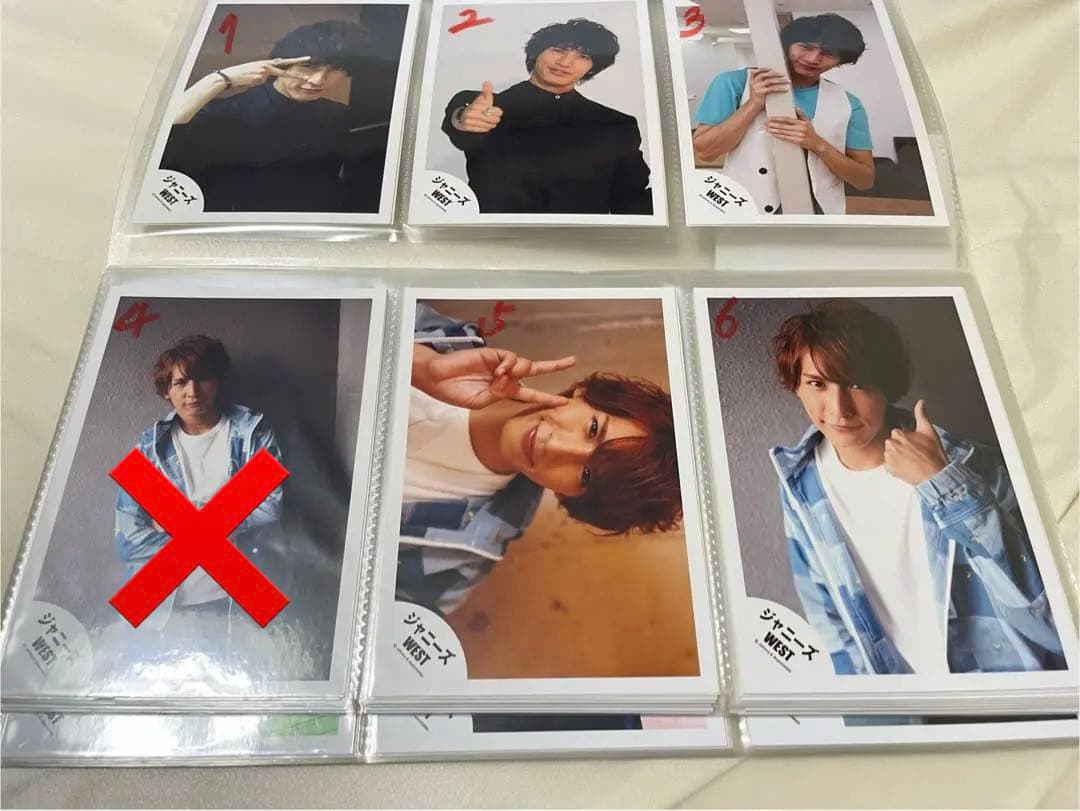 WEST. 藤井流星 公式写真 まとめ売り