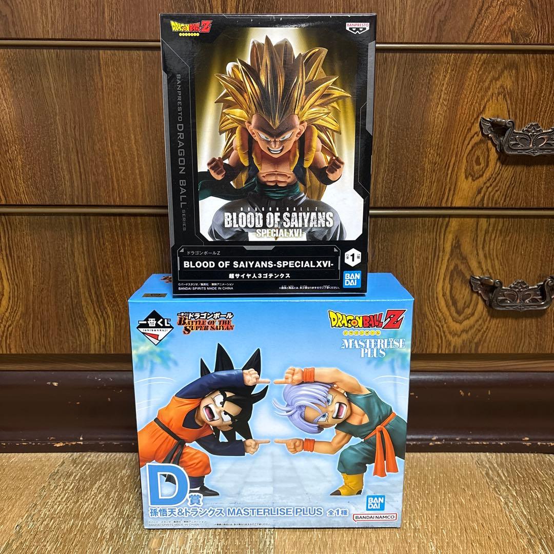 一番くじドラゴンボール D賞 孫悟天＆トランクス　ゴテンクス