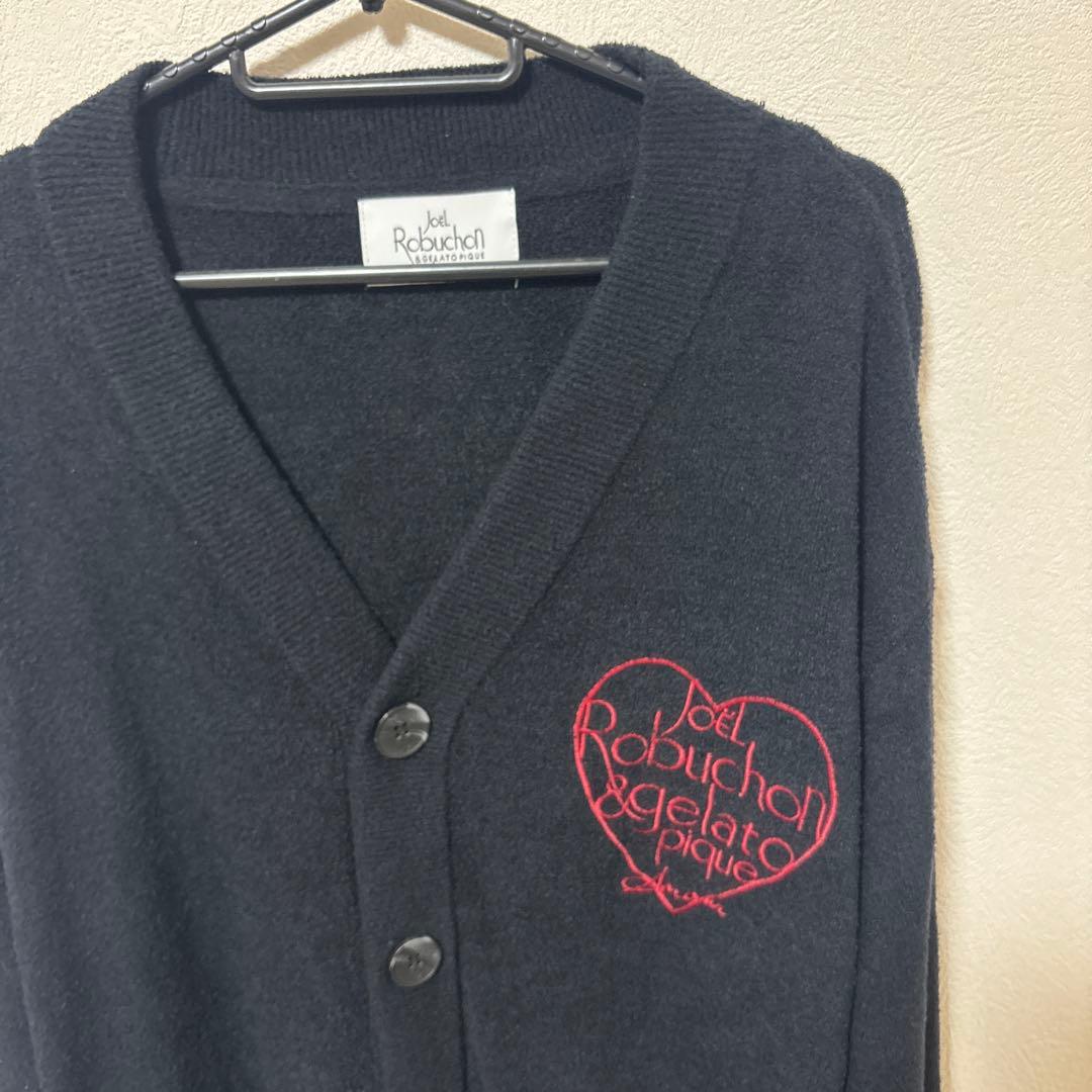 ジェラートピケ　ジョエルロブション　スムーズィーシルクカーディガン