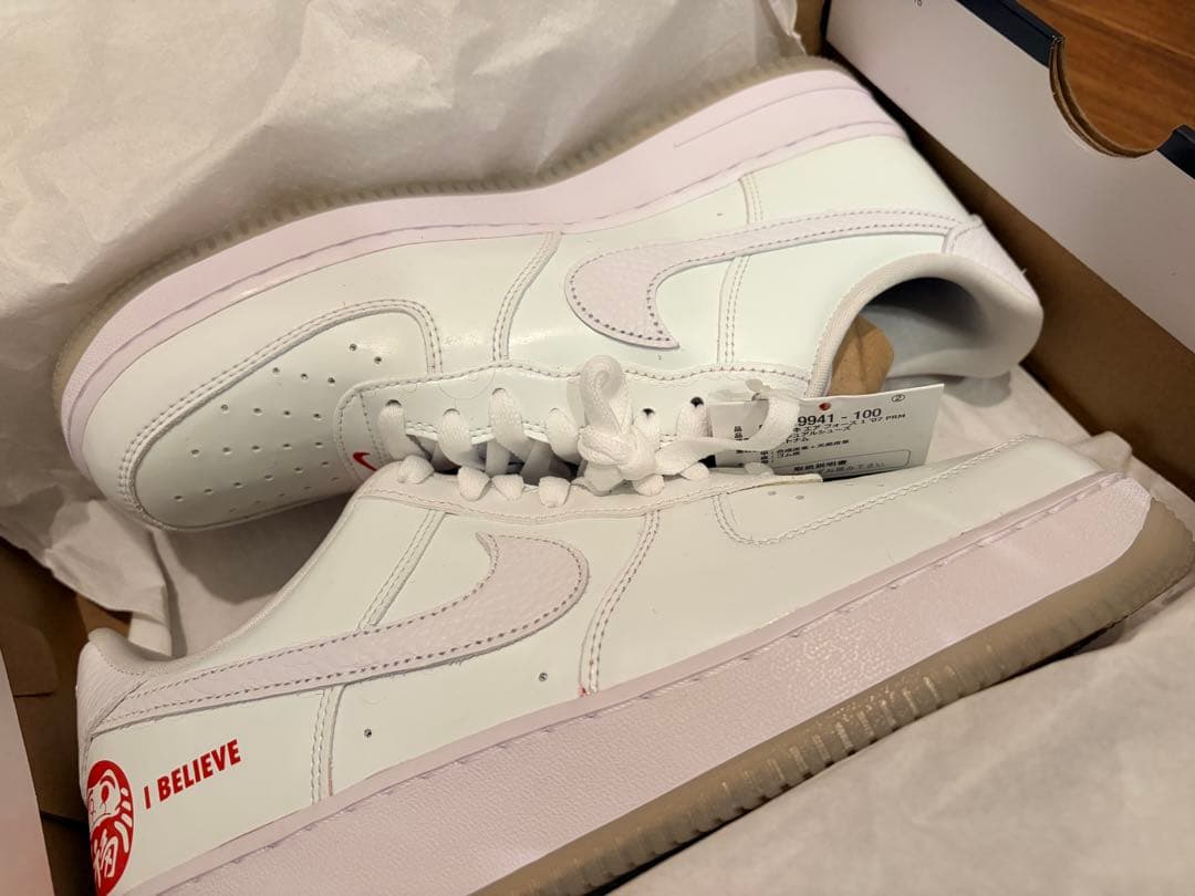 Nike Air Force 1 ホワイト I BELIEVE Nike Air Force 1 I Believe for Sale - Authenticity Guaranteed - eBay