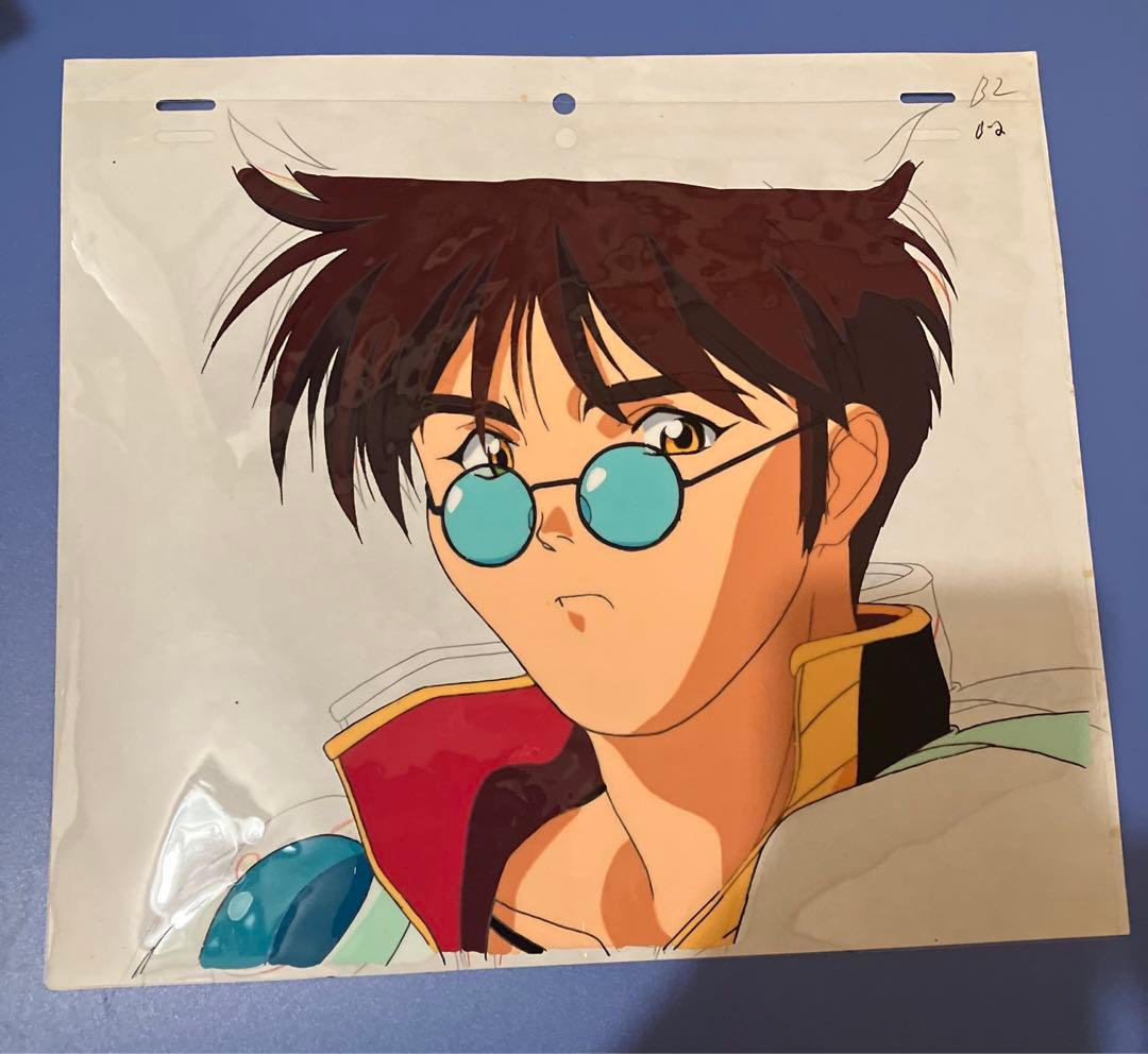 マクロス7 熱気バサラ　原画　セル画　ミレーヌ　レトロ