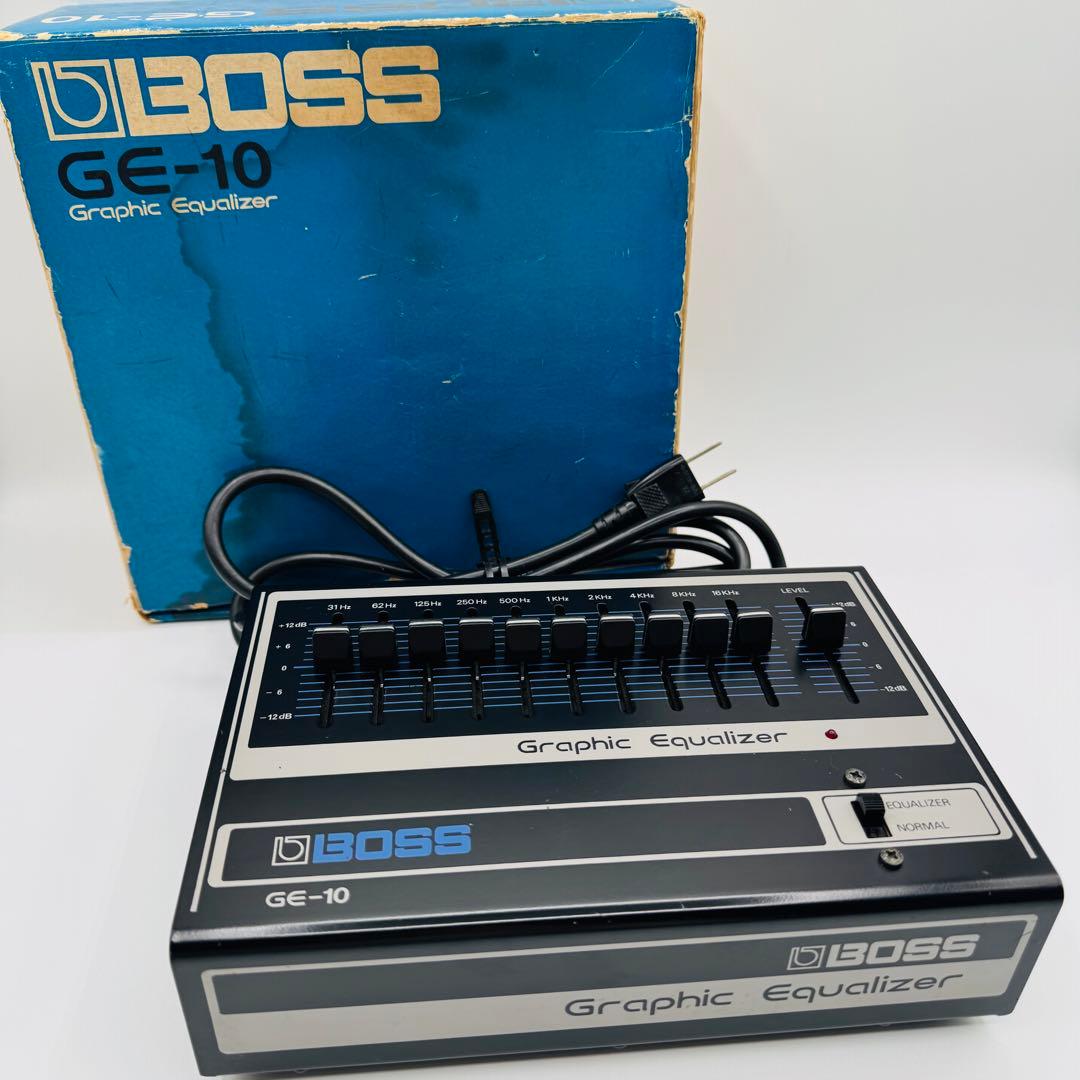 BOSS GE-10 Graphic Equalizer ビンテージエフェクター