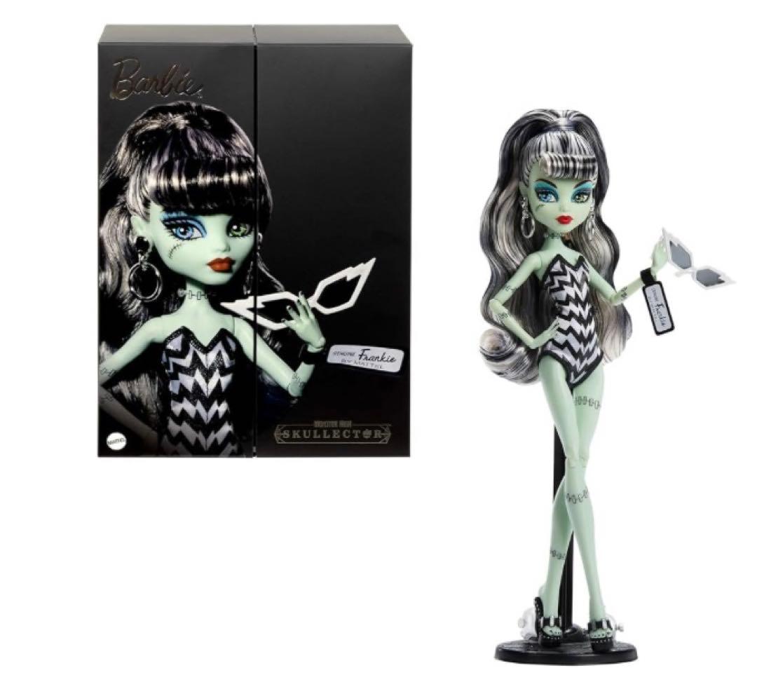 モンスターハイ　フランキー　シュタイン　バービーコラボ　スカルレクター　ドール