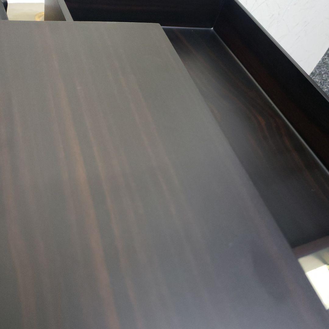 遼雨様専用 黒檀木製文箱 蓋付き収納ボックス21×31,5