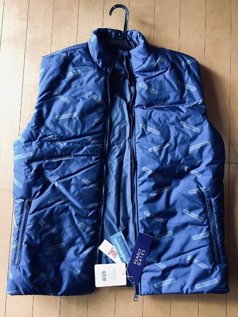 PEARLY GATES ダウンベスト　NAVY