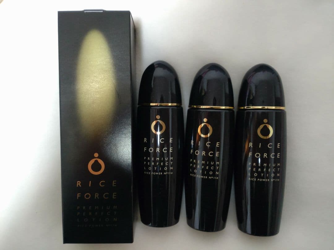 ライスフォース　プレミアムパーフェクトローション　120ml＆60ml×3本