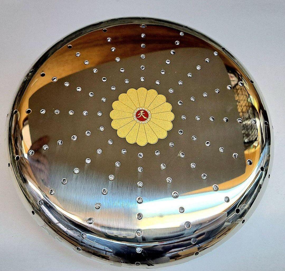 2台まとめて直径20㎝ステンレス温浴器玉川他セラミック