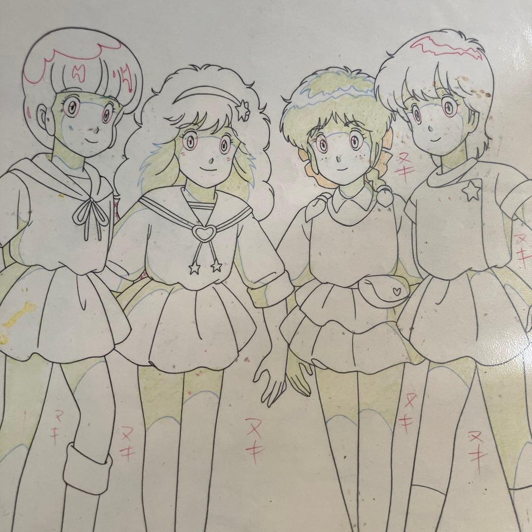 マジカルエミ　クリィミーマミ　ペルシャ　パステルユーミ　直筆動画　セル画