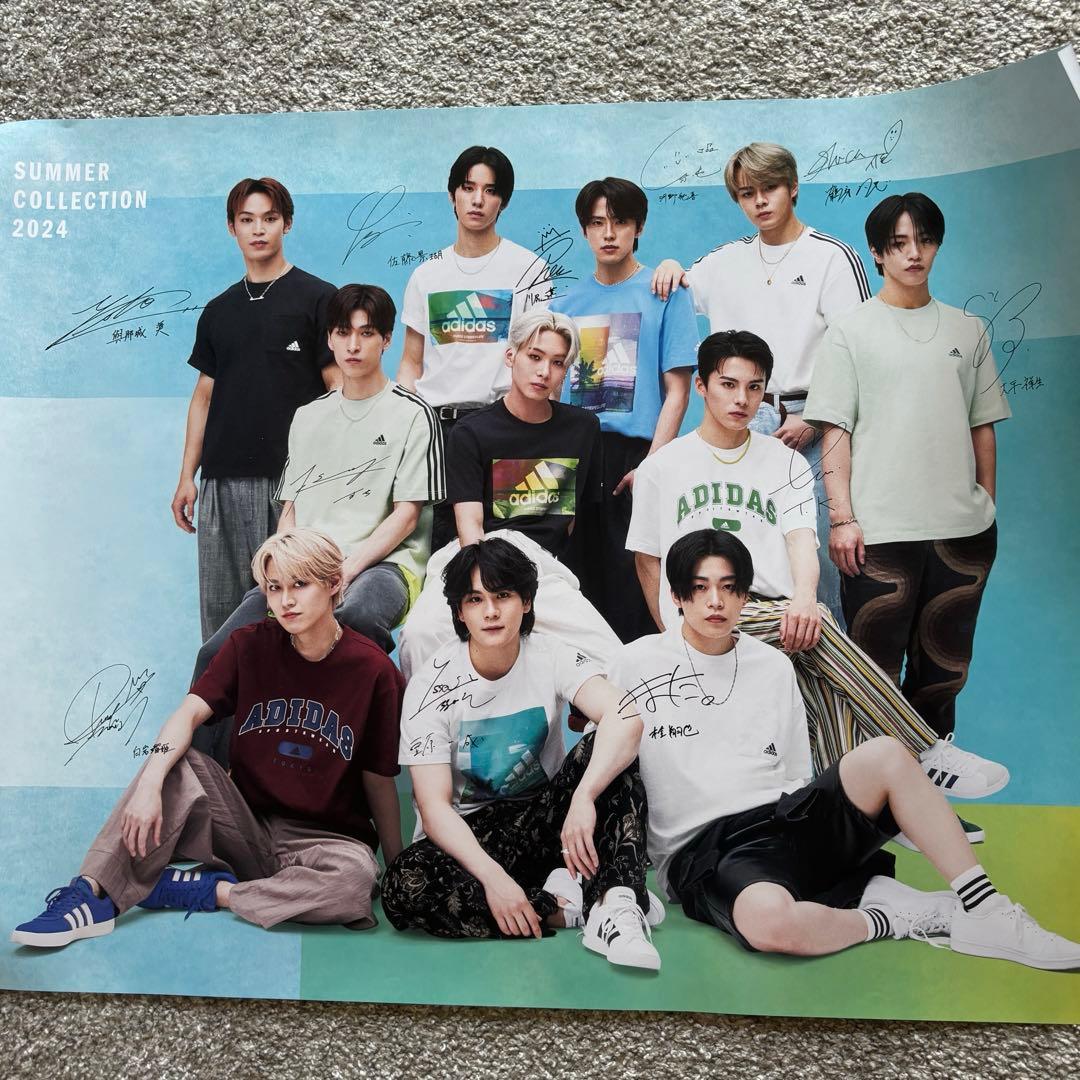 非売品】JO1ポスター adidas 印字サイン入り大判ポスター - メルカリ