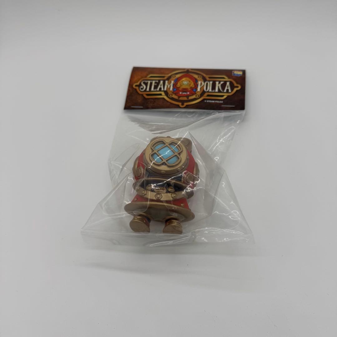 未開封　メディコム・トイ　ソフビ　潜水服ゼンマイずきん 1期　スチームポルカ MEDICOM TOY OFFICIAL BLOG（メディコム・トイ オフィシャルブログ