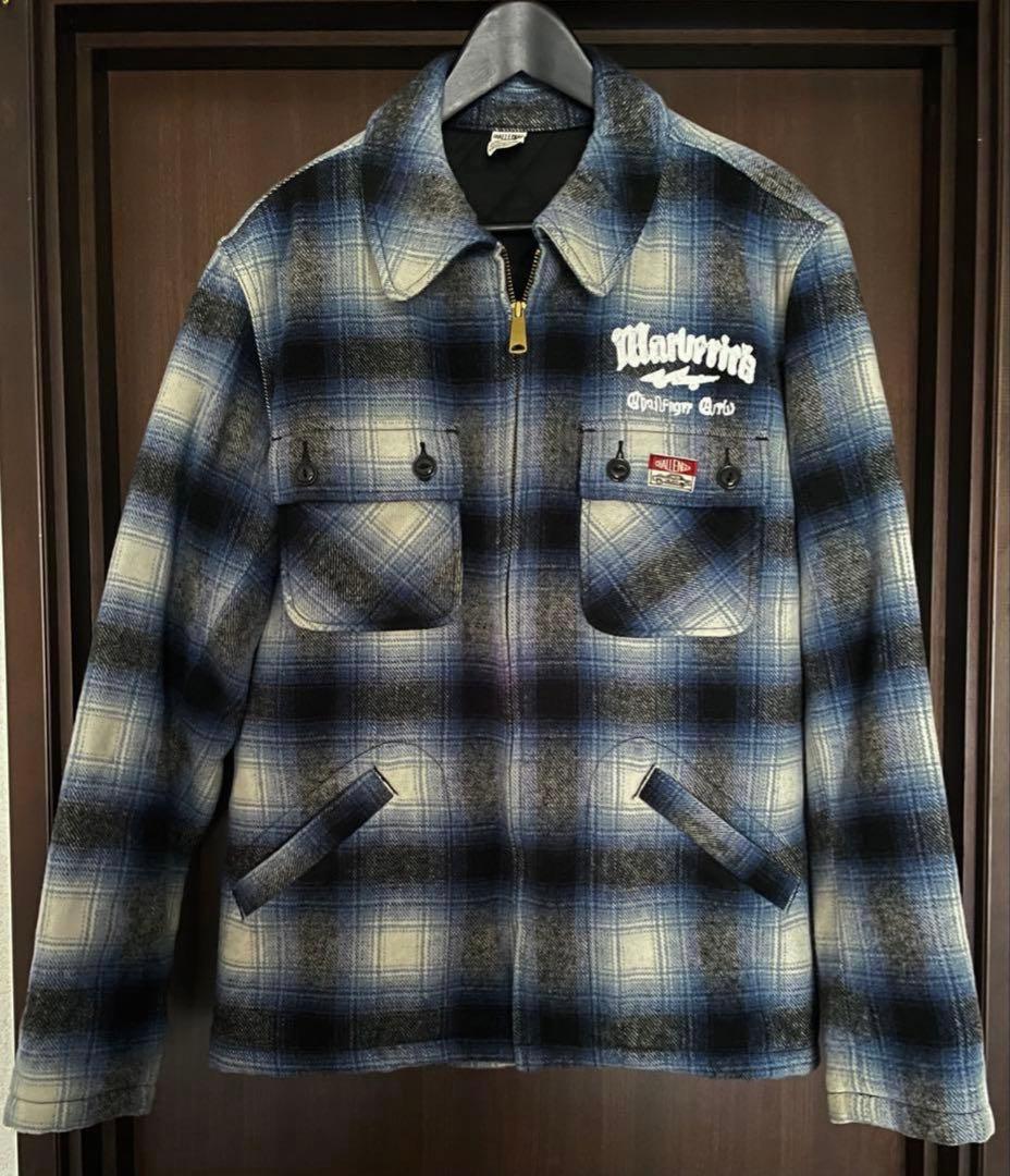 CHALLENGER×FIVE BROTHER JACKET BLUE L - メルカリ