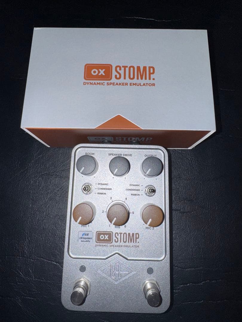【EVA電子モディファイ】UAFX OX Stomp UAFX OX Stomp Dynamic Speaker Emulator - Vintage King