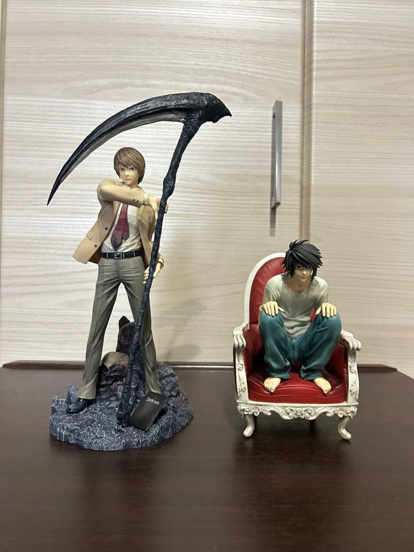 デスノート フィギュア A & Bセット 夜神月、L