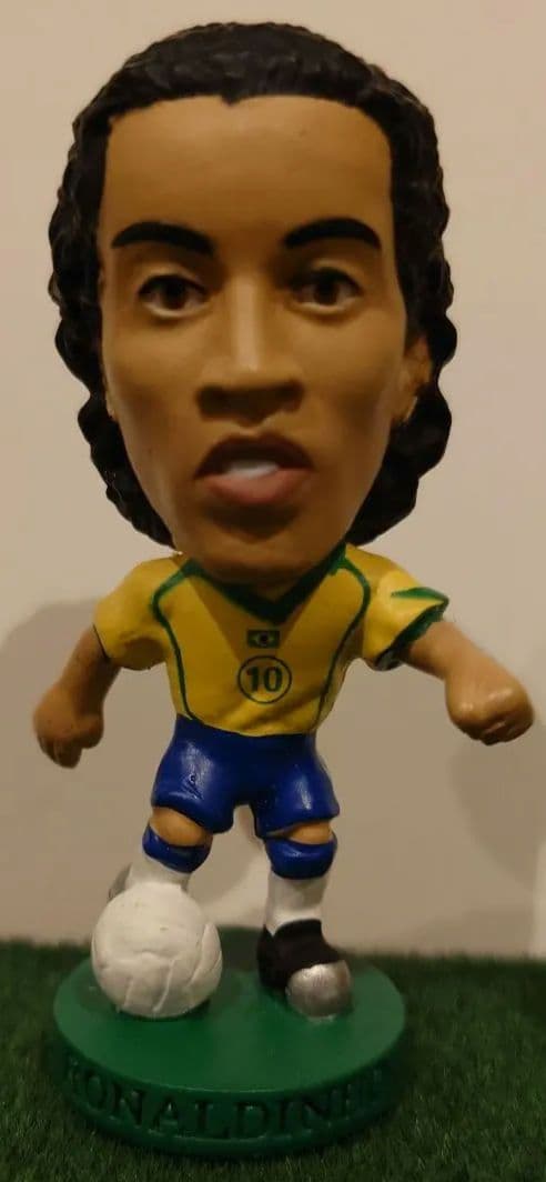 【経年価値】ロナウジーニョ フィギュア 10番