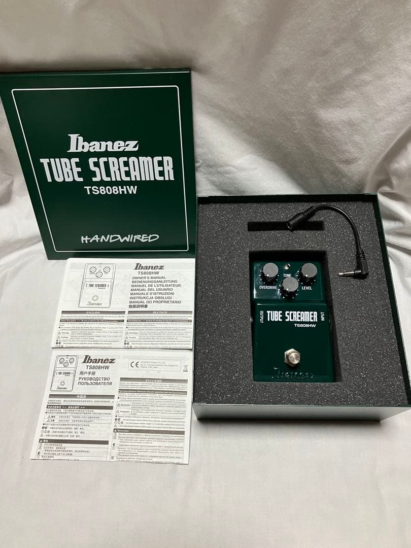 Ibanez TS808HW ハンドワイヤード チューブスクリーマー