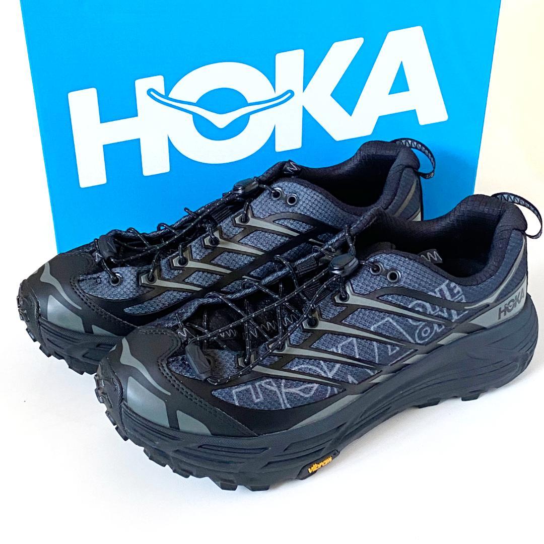 新作 ホカ マファテ スリー2 ワードマーク 元箱入り 27.5cm 美品