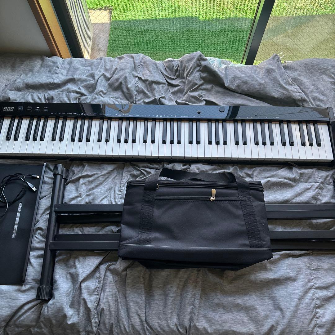 ニコマク NikoMaku 電子ピアノ 88鍵盤 SWAN コンパクト説明書付き Amazon | 【イススタンドセット】ニコマク NikoMaku 電子ピアノ 88鍵盤