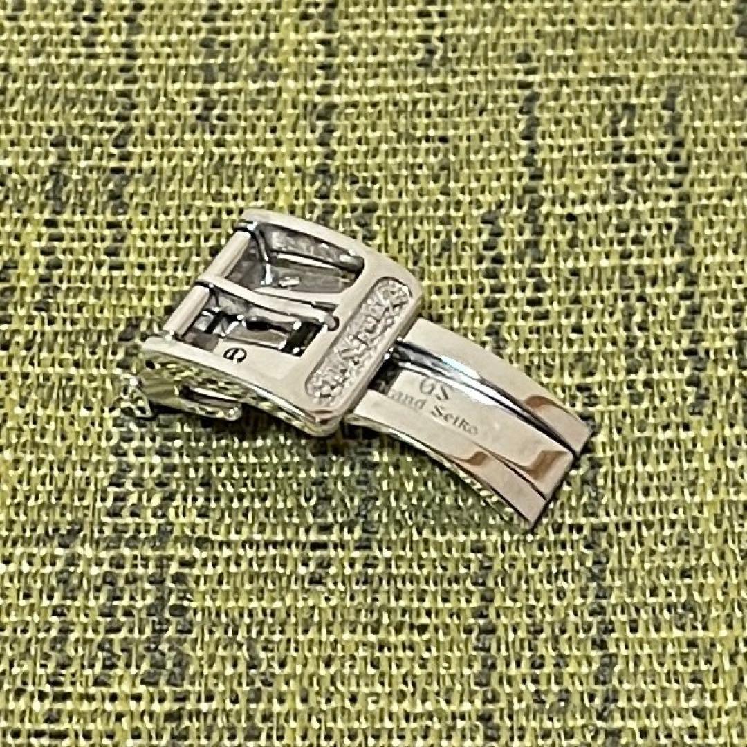 グランドセイコー Dバックル 中古美品 （早い者勝ち・段階的値下げ・売り切り） Grand Seiko Dバックル SS 純正 16mm 革ベルト用 GS 美品 < グランド