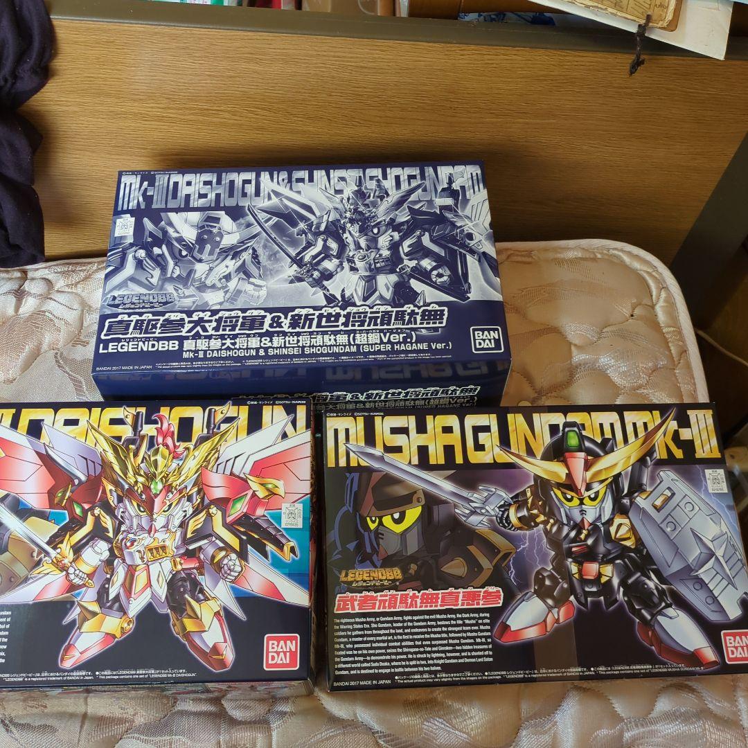SDガンダムBB戦士　LEGEND BB　真駆参大将軍セット　未組立品