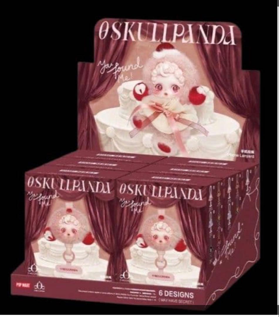 SKULLPANDA ストラップセット 6種類入り